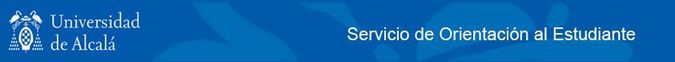 Logotipo del Servicio de Orientaci�n al Estudiante de la Universidad de Alcal�